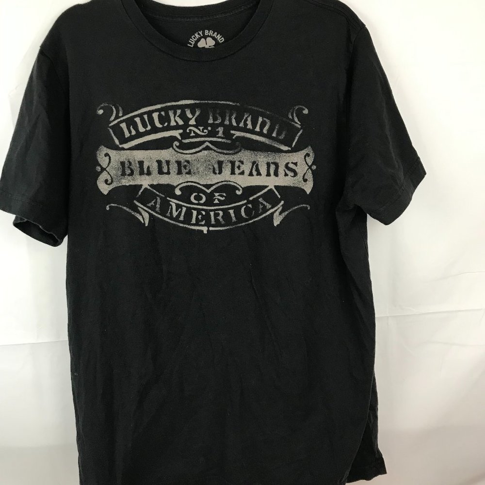Lucky Brand Blue Jean Graphic T-Shirt